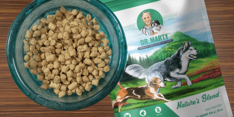 Dr. Marty's dog food