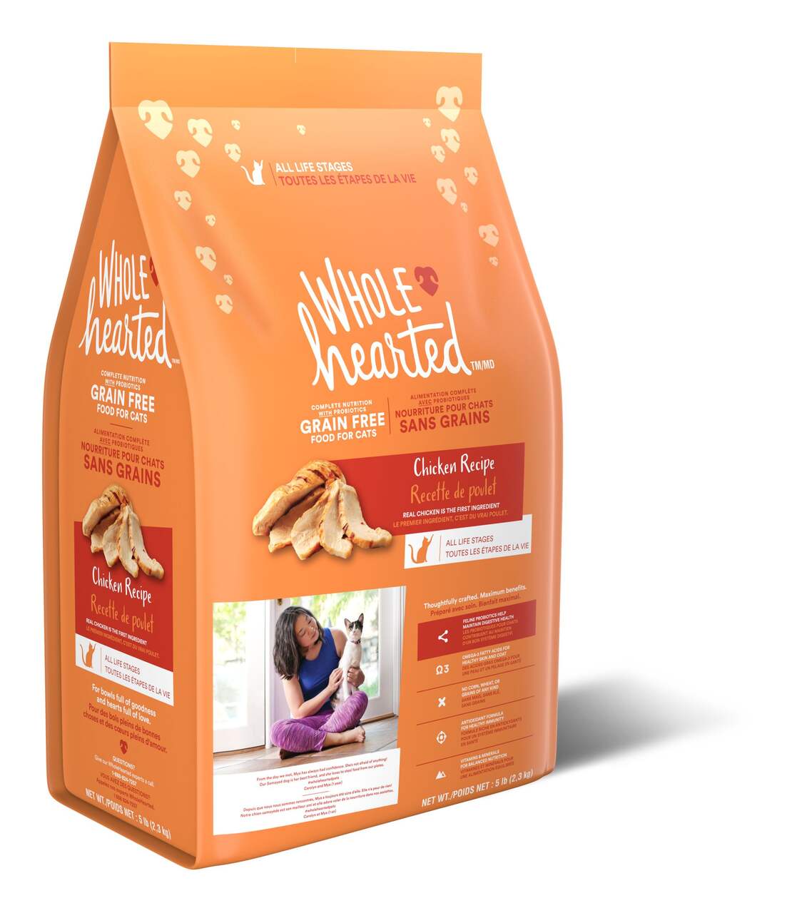 WholeHearted cat food